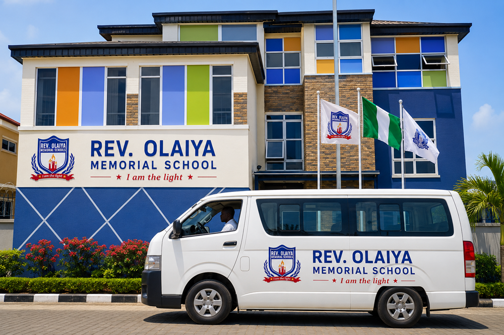 Rev. Olaiya Memorial School Admission Flyer