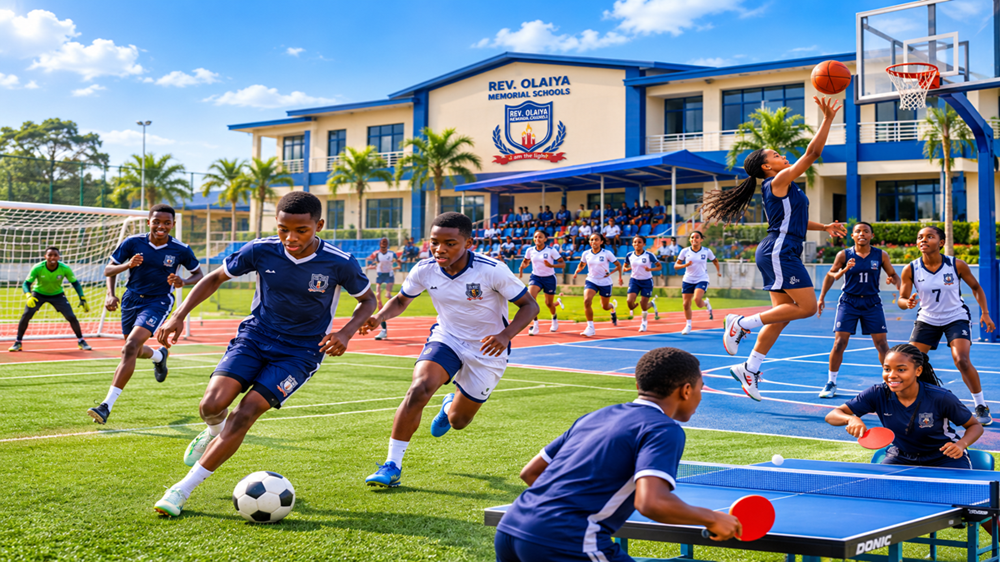 Classroom learning at Rev. Olaiya Memorial School